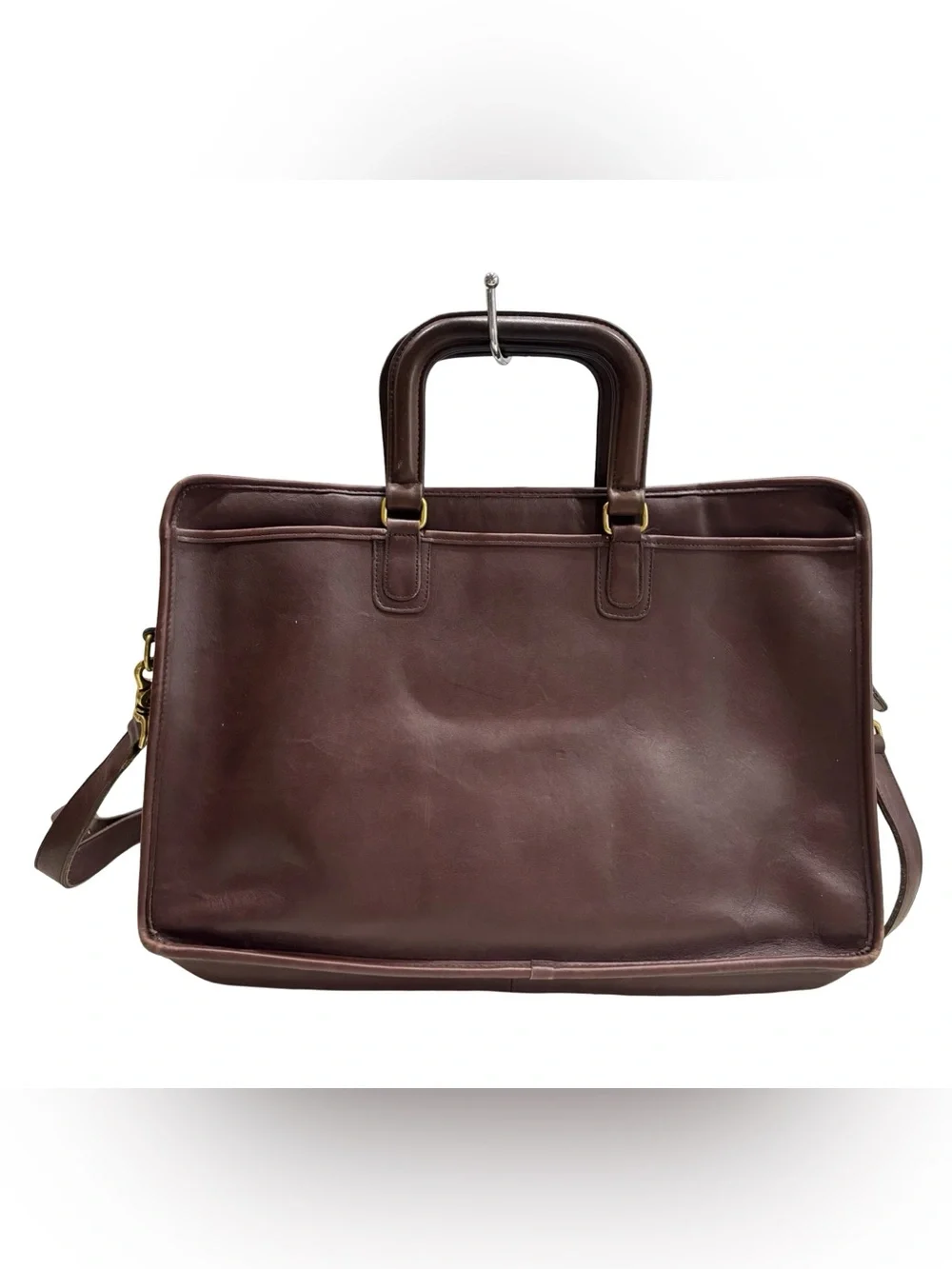 Vintage Coach Legacy Leather Briefcase Messenger Bag Brown USA Made F4C-5276